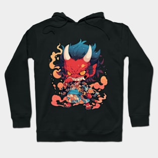 Japanese Demon Oni Hoodie